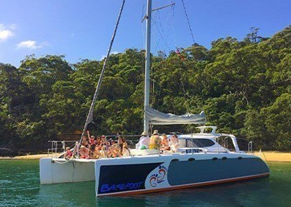 Fantastic Sydney charter boat hire on a 40ft luxury catamaran