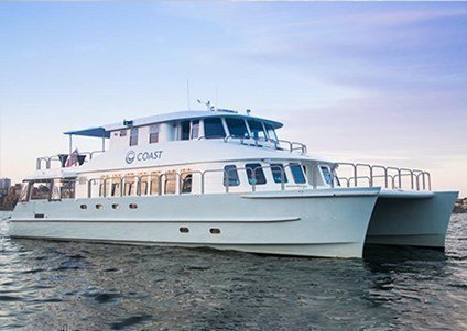 Elegant charter vessel on Sydney Harbour, perfect for hosting special events