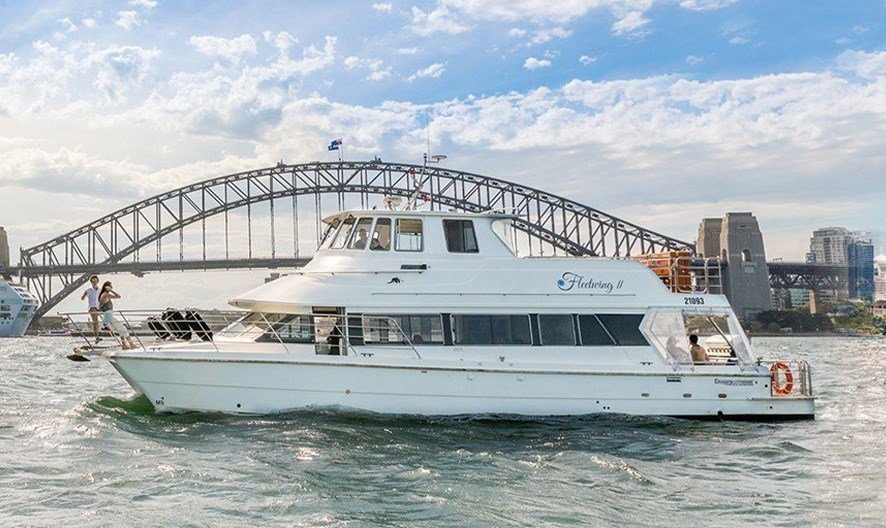 Perfect all-occasion private boat hire in Sydney designed for ultimate comfort and style.