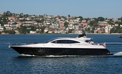 Iconic boat charter in Sydney on an exquisite 87' Warren superyacht.