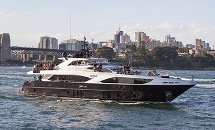 Stunning 37-metre superyacht designed for elegant event experiences
