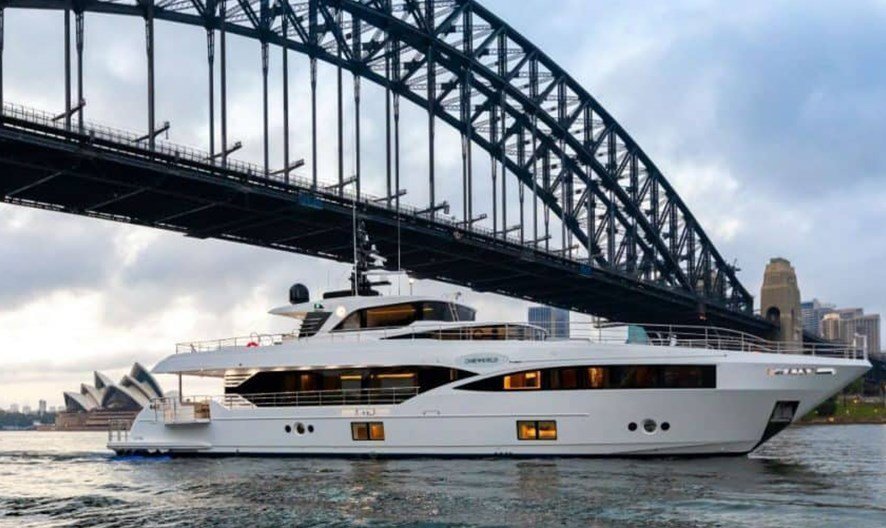 Enjoy the splendid Sydney Harbour aboard this elegant Superyacht  with the finest sailing experience.