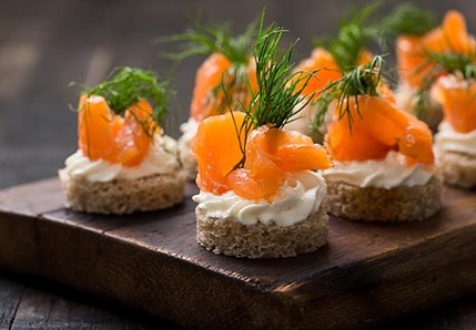 Auspro Canape Menu & Beverages Private Charter