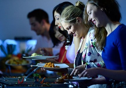 Blueroom Deluxe Buffet Menu